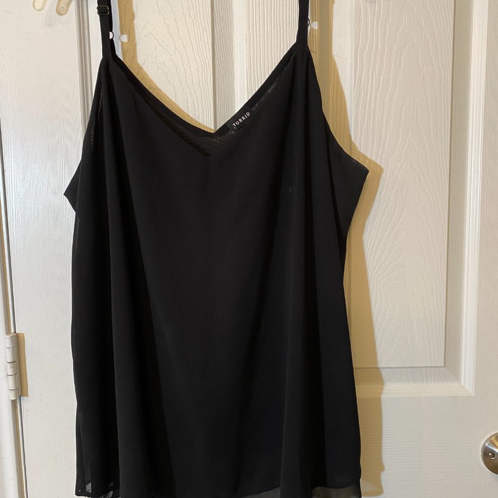 TORRID Black Swing Cami - Picture 2 of 4